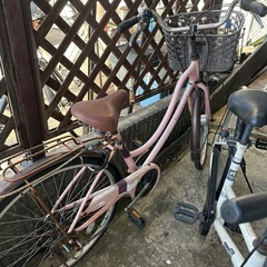 21日13時まで引き取れる方　自転車