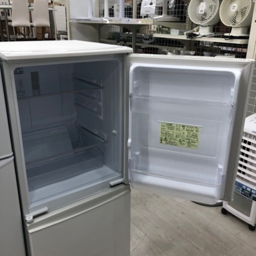 安心の6ヶ月保証付き！SHARP2ドア冷蔵庫2018年製137L【トレファク堺福田店】