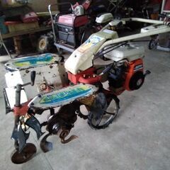 畝上げ機　2輪　実働　6馬力　オーレックエースローター