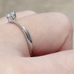 銀座ダイヤモンドシライシ　婚約指輪の画像