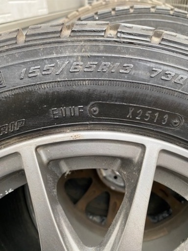 155/65R13タイヤホイール4本