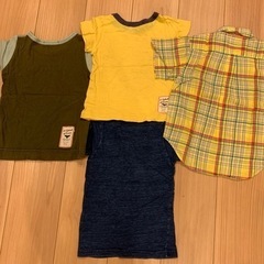 子供服　男の子　100cm 半袖の画像