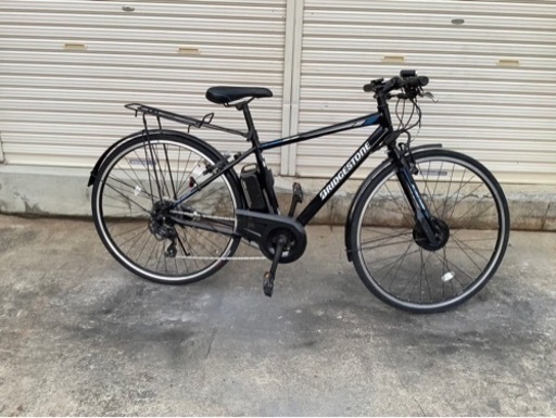 403  ブリヂストン最新機種電動アシスト自転車TB127インチブラックアルミボディー