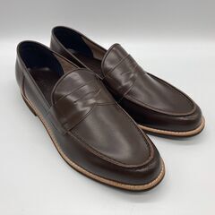 新品未使用 ARGIS アルジス ペニーローファー ブラウン 27.5cm 44の画像