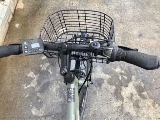 415  パナソニック最新機種電動アシスト自転車VELOSTAR700×38Cグリーン