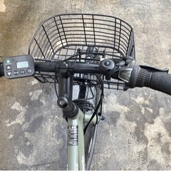 415  パナソニック最新機種電動アシスト自転車VELOSTAR700×38Cグリーンの画像