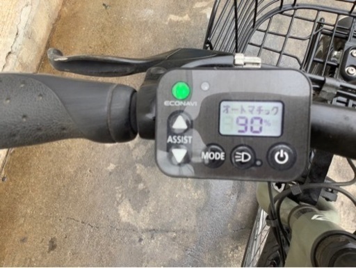 415  パナソニック最新機種電動アシスト自転車VELOSTAR700×38Cグリーン