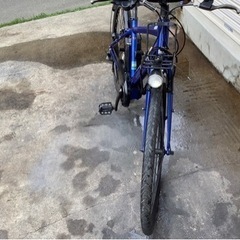 417  パナソニック最新機種電動アシスト自転車JETTER700×38C  ブルーアルミの画像