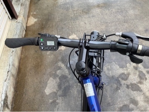 417  パナソニック最新機種電動アシスト自転車JETTER700×38C  ブルーアルミ