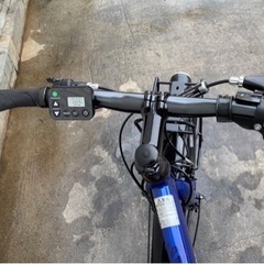 417  パナソニック最新機種電動アシスト自転車JETTER700×38C  ブルーアルミの画像