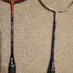 バトミントンラケット　２本　セット　ヨネックス　YONEX　b-560dfの画像