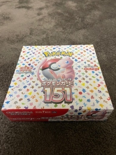ポケモンカード　151 BOX シュリンク付き