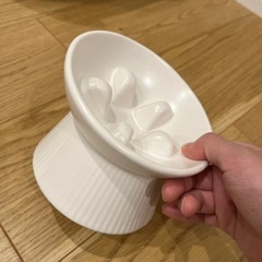 ペット　早食い防止ごはん皿の画像