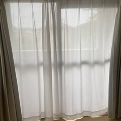 【春日市　売ります】カーテン、レースの画像