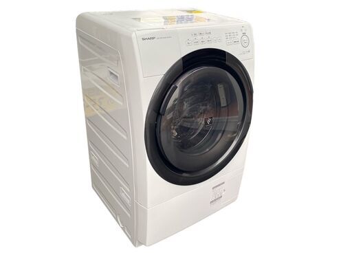 【決まりました】【激安】SHARP 洗濯7.0kg 乾燥3.5kg 2022年製 ドラム式洗濯機 ES-S7G-WR ヒーターセンサー乾燥 右開き
