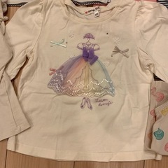 子供服　女の子　100cm 夏物　半袖の画像