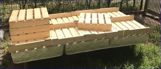 [ベルメゾン] ベッド パレット(12枚セット)　美品