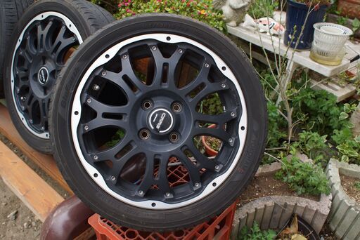 ホイル　15×5J  タイヤ　225/45r15　一台分