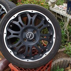 ホイル　15×5J  タイヤ　225/45r15　一台分