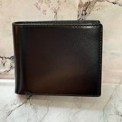 ❤️美品❤️財布  二つ折り 黒 茶 スキミング防止 本革