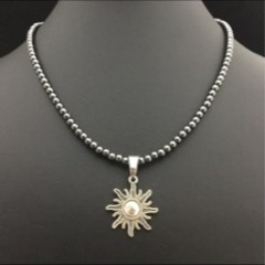 商談中★ヘマタイト磁気ネックレス 肩こり健康の画像