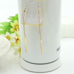 ロングフックピアス（新品）の画像