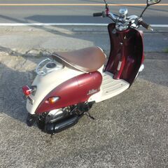 2st YAMAHA 2st VINOビーノ ダークレッド セル始動　メーターオーバーし速く好調 シート新品張替え他 納車整備点検済み 登録後すぐ乗り出せます。直接引き渡し　配送手配も可　SA10J　５AU　４JP　原付の画像
