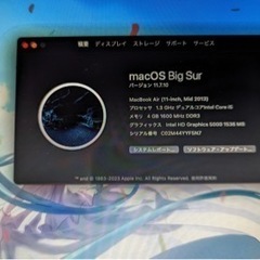 (引取決定)
MacBook 