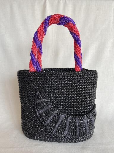 【１点物】バッグ かごバッグ ハンドメイド