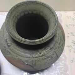 備前焼　 花瓶　　壺　花入　古美術　骨董品　陶芸品の画像