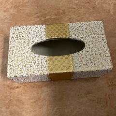 ボックスティッシュケースの画像