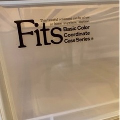 【美品】Fits衣装ケース (2個)①の画像