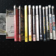 PS2本体、ソフト13枚、ワイヤレスコントローラ☆直ぐ遊べますの画像