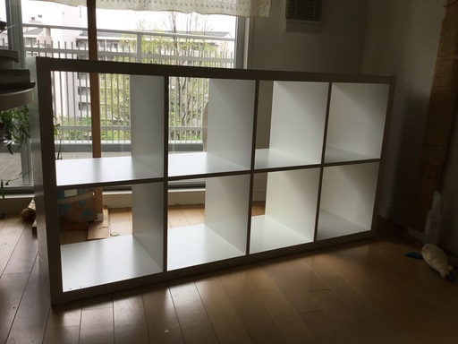 IKEA カラックス　白　2×4  5月18日に処分予定