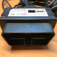 OBDIIアダプター OBD12-RD　ﾕﾋﾟﾃﾙ製（レーダー探知機オプション）の画像