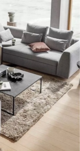 新品未使用BoConceptラグ25万で購入 →11万円