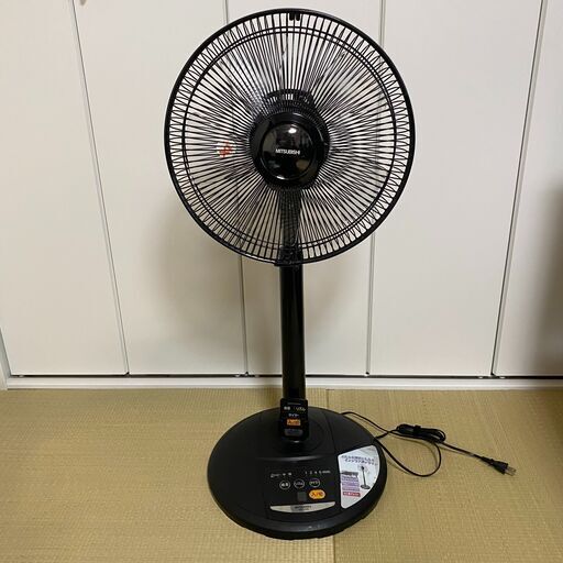 扇風機　三菱電機　R-30J-HRM　ブラック