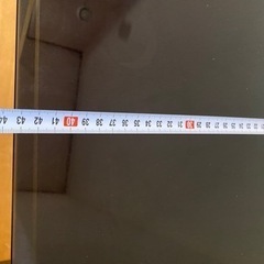 ガラストップ テレビボード 家具 ローボードの画像