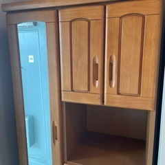 靴箱　鏡付き　の画像