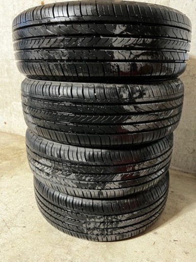 軽自動車 14インチ アルミホイール タイヤ バリ溝 セット4.5J +45 PCD 100 4H 165/55R14 2022年製