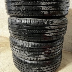 軽自動車 14インチ アルミホイール タイヤ バリ溝 セット4.5J +45 PCD 100 4H 165/55R14 2022年製の画像