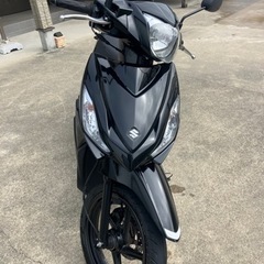 アドレス110   スズキバイク
