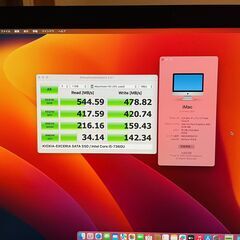 iMac 2017 21.5インチ 16G/memory 480GB/ssd Ventura/OSの画像