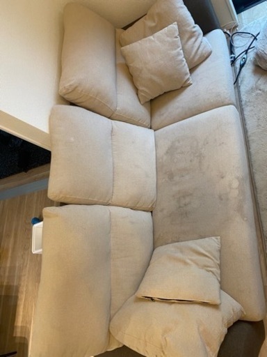 【お部屋に合わせやすい色】家具 ソファ 3人掛けソファ