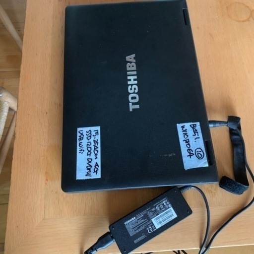 (売約済)感謝記念特価！　東芝Dynabook SatelliteB451改その⑩　高速i5　新品SSD120G office2007