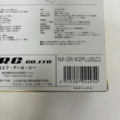 説明文をお読みください…超爆安！新品 ドライブレコーダー NEXTEC NX-DR W2 PLUSの画像