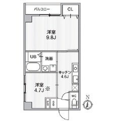 🏢安心の叶えRoom✨『2K』目黒区八雲🉐築浅物件!インターネッ...