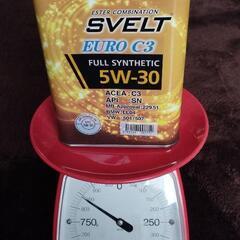 エンジンオイルSUNOCO SVELT EUROC3 スノコ開封品の画像