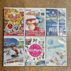 
差し上げます　wiiソフトいろいろ