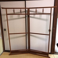 鳥居みたいなパーテンション
